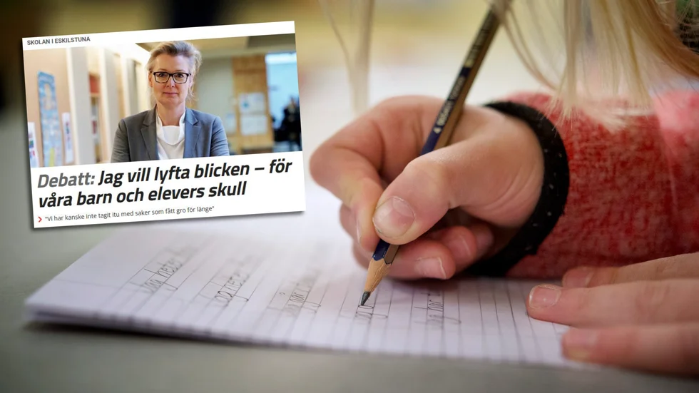 "Vanlig sosse" och "Pedagog med beprövad erfarenhet" skriver båda med anledning av en nyligen publicerad debattartikel om skolan och förskolan i Eskilstuna kommun.