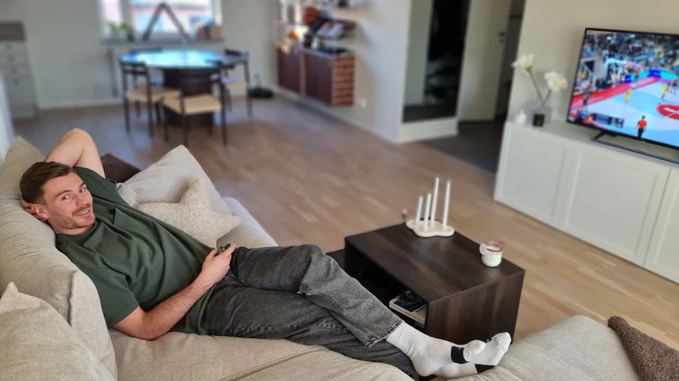 Lukas Friberg är "grannens grabb", som det brukar heta när en spelare även på proffsnivå spelar i samma klubb och stad som denne växt upp i.
