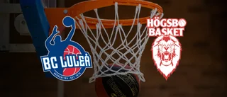 BC Luleå möter Högsbo Basket – se matchen direkt här
