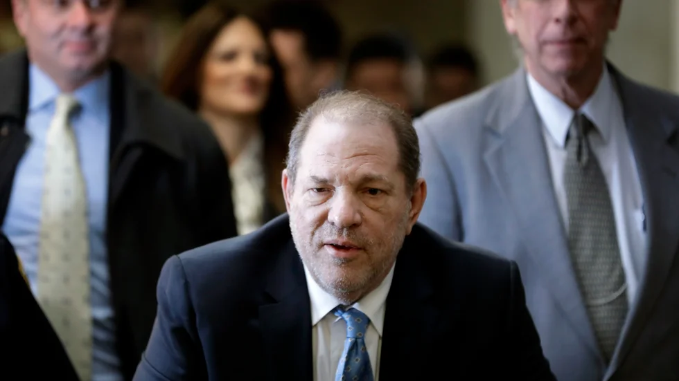 Harvey Weinstein har problem med hälsan. Arkivbild.