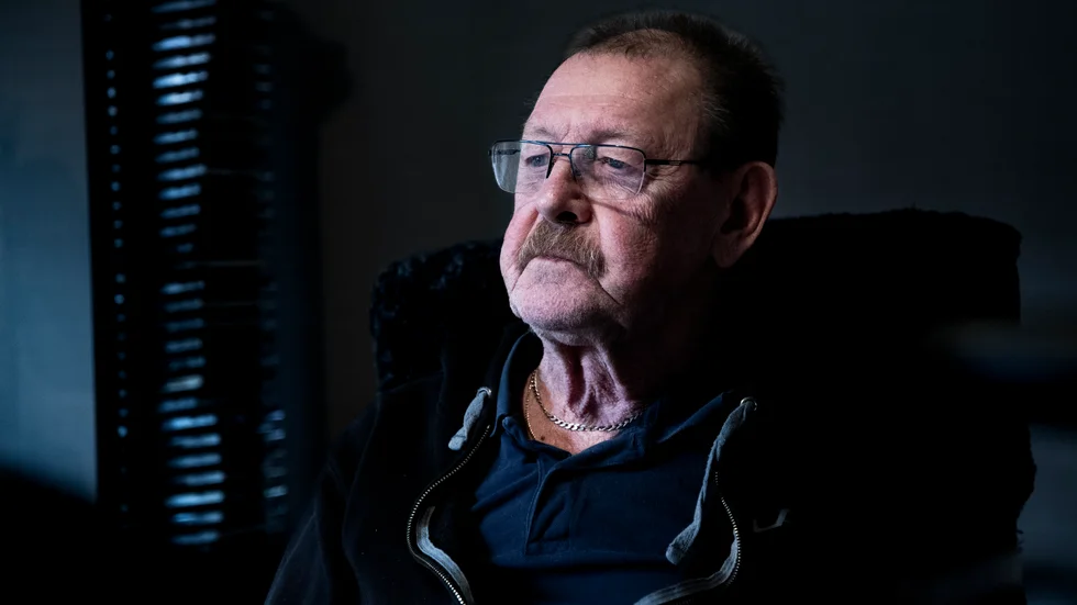 Lars Ljungberg minns dagen för 66 år sedan då han var drygt fyra år och fick ett armeringsjärn genom huvudet.