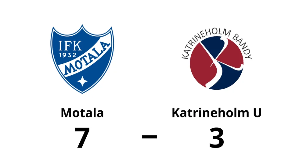 IFK Motala vann mot Katrineholm Bandy U