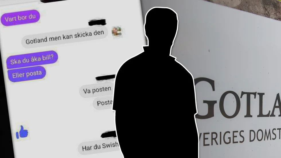 En gotlänning i 25-årsåldern åtalas för bedrägeri.