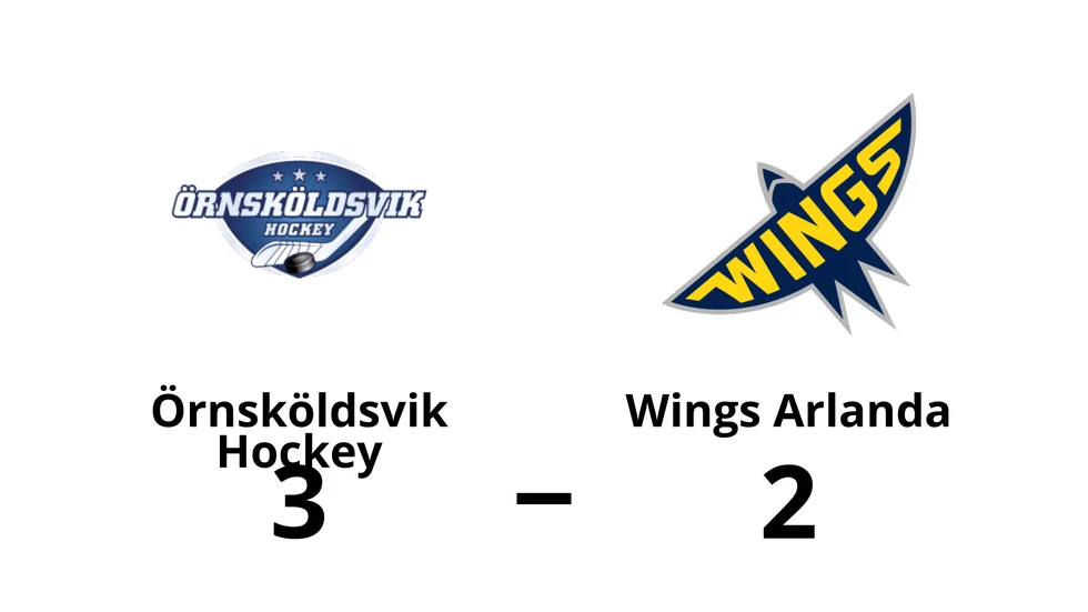 Örnsköldsvik Hockey vann mot Wings HC Arlanda