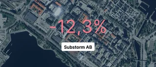 MInskad omsättning för Substorm AB