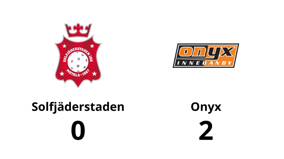 Solfjäderstaden IBF förlorade mot Onyx