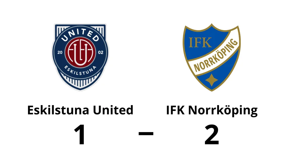 Eskilstuna United förlorade mot IFK Norrköping