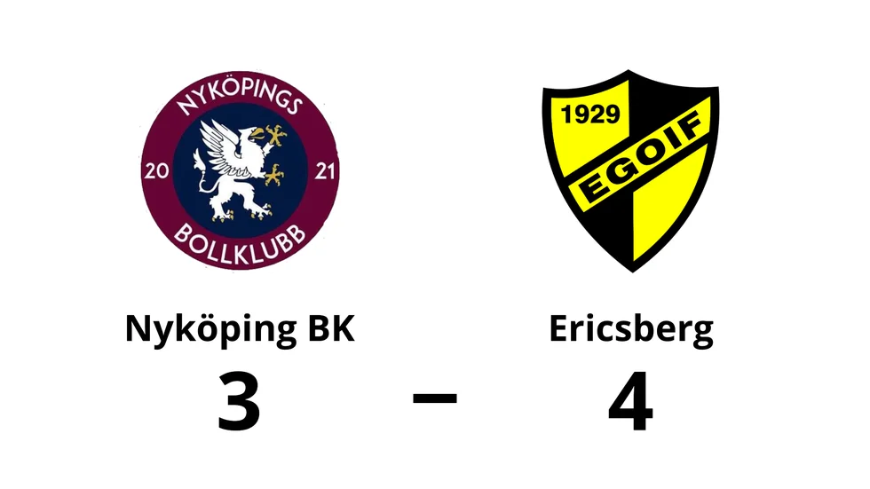 Nyköpings BK förlorade mot Ericsbergs GoIF