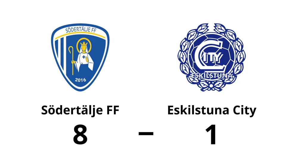 Södertälje FF vann mot Eskilstuna City