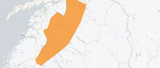 Varningen: Hårda vindar och kraftigt snöfall i fjällen