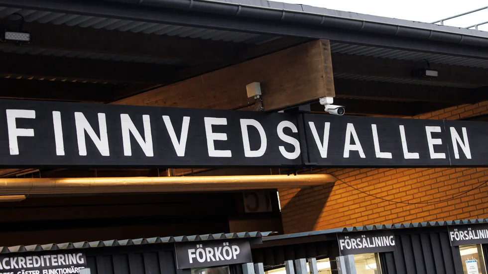 Finnvedsvallen är inte godkänd för allsvenskt spel i skrivande stund.