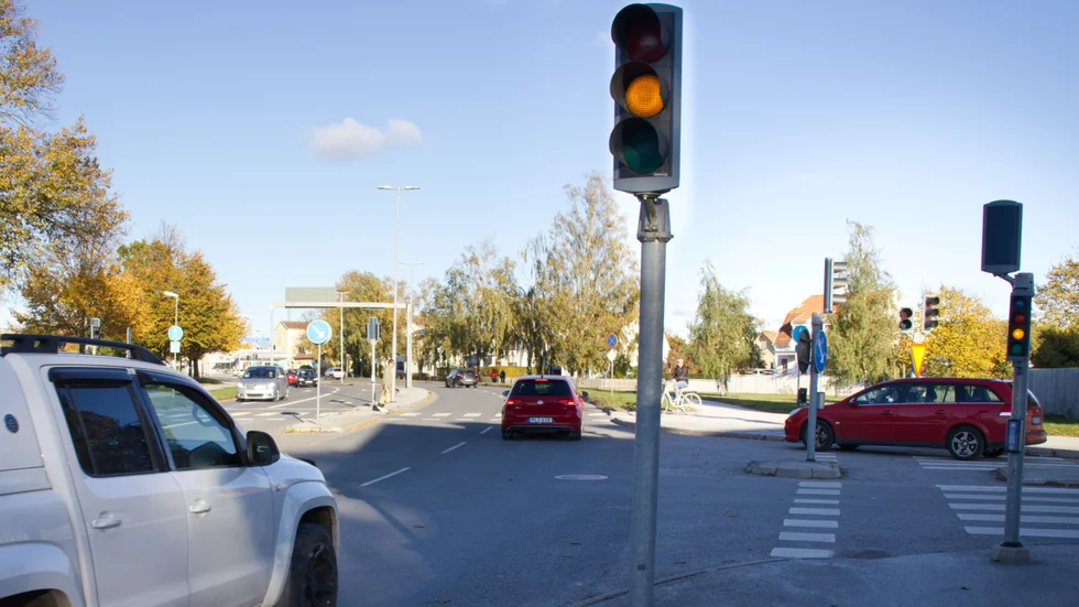Under fredagen ska ordningen enligt regionen vara helt återställd och trafikljusen fungera som de ska.