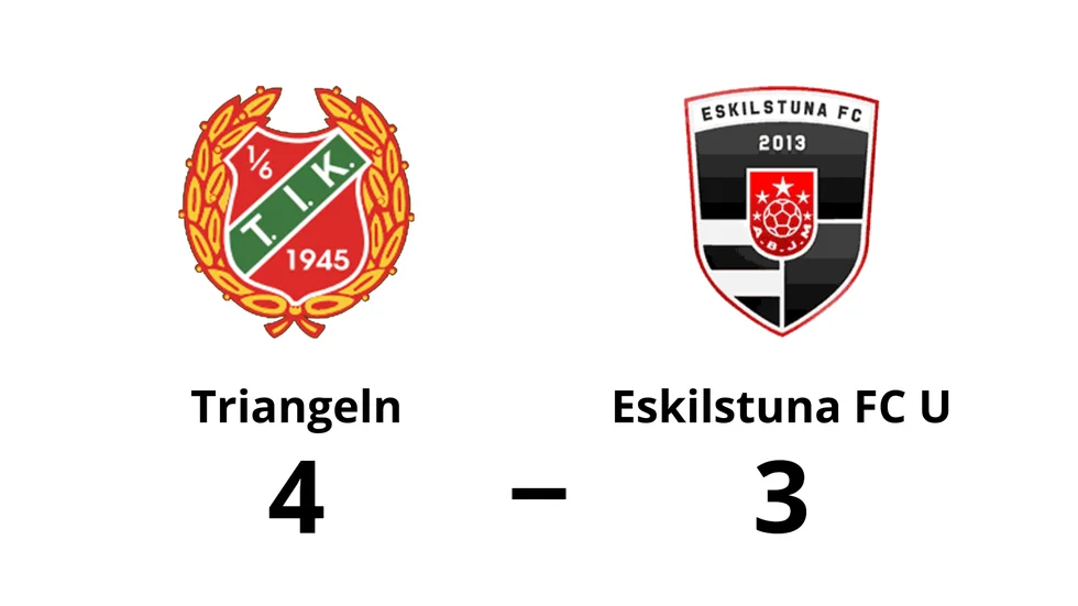 Triangelns IK vann mot Eskilstuna FC U