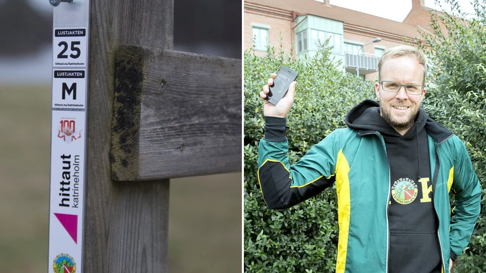 Klas Bringert är projektledare för Hittaut, som arrangeras av Katrineholms orienteringsklubb.