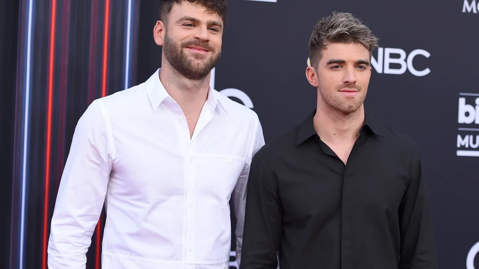 Alex Pall och Andrew Taggart i The Chainsmokers kommer till Sverige och Göteborg i vår. Arkivbild.