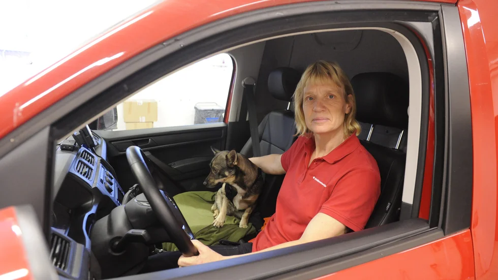 Distriktsveterinärernas klinikchef Lena Jakobsson beskriver ett mycket ansträngt läge.