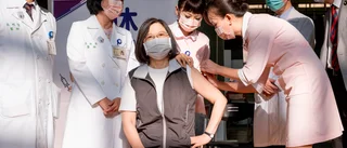 Presidenten tog första dosen av nytt vaccin
