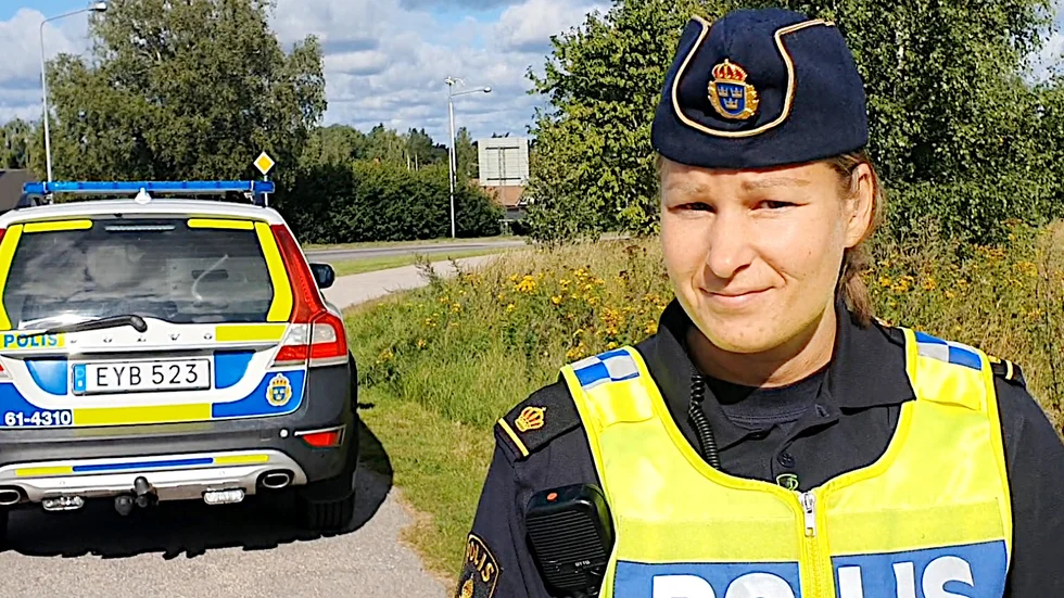 Ketty Bengtsson vid Vimmerbypolisen berättar att man i dag har betydligt mer reurser och kommer att vara ute och kontrollera hastigheten mer även när det inte är nationnell trafikvecka som det nu är till och med söndag.