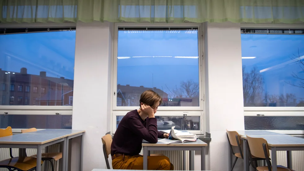 Flera årskurser i högstadiet och på gymnasiet får uppskjuten skolstart efter ett utbrott av covid-19 i Tranås. Arkivbild.