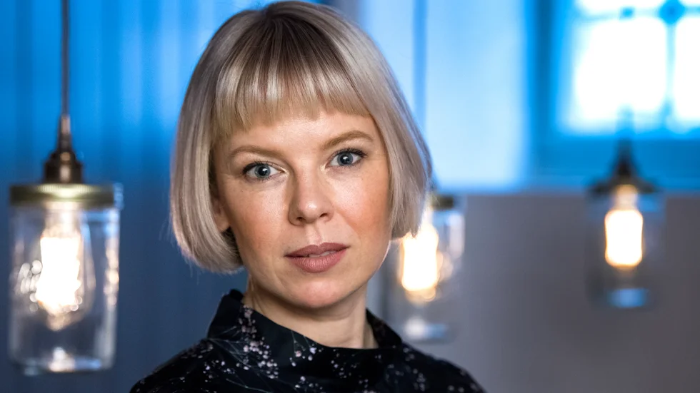 Alma Pöysti gör huvudrollen i filmen om Tove Jansson som nu är nominerad till europeiskt filmpris. Arkivbild,