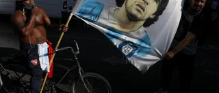 Maradona hyllades i Argentina