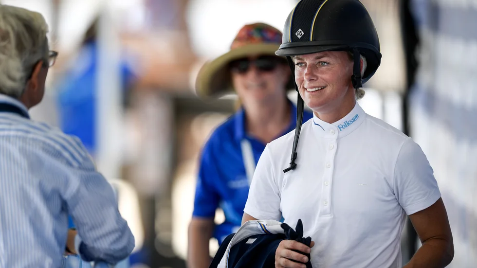 Sara Algotsson Ostholt åker med som reserv till Tokyo. Arkivbild.