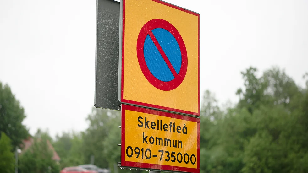 Parkeringsförbud utvidgas i Skellefteå.