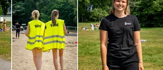 Ida Linnakallio patrullerar stranden i sommar: "Får säga till några"