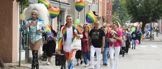 BILDEXTRA: Hundratals tågade stolt i Prideparaden genom stan