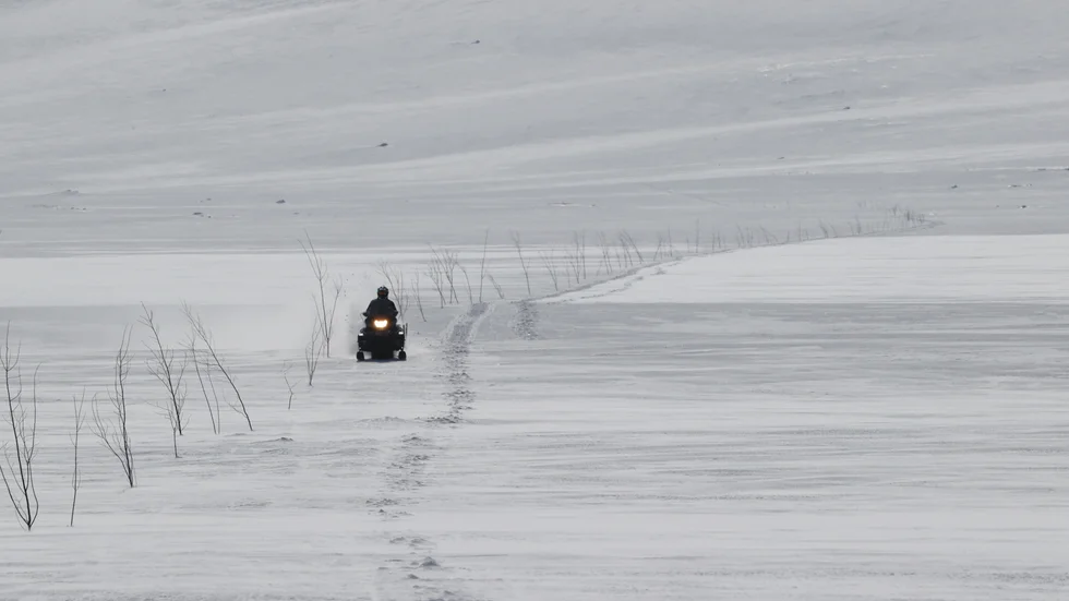 Det har skett flera skoterolyckor i Norrbotten. Arkivbild.