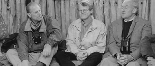 Prins Philip i de norrbottniska fjällen för 25 år sedan