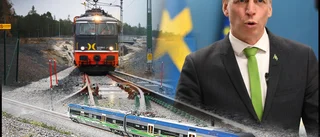 Regeringens löfte: Hela Norrbotniabanan ska byggas • "Enormt viktigt"