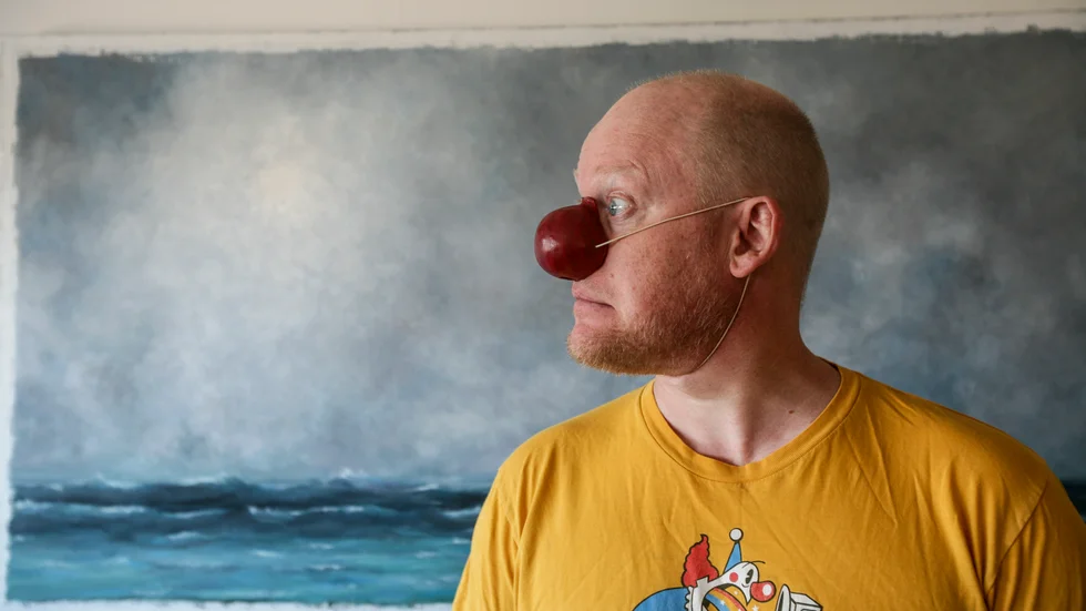 Palle Poulsen har anställts som clown av Bygdegårdarnas riksförbund.