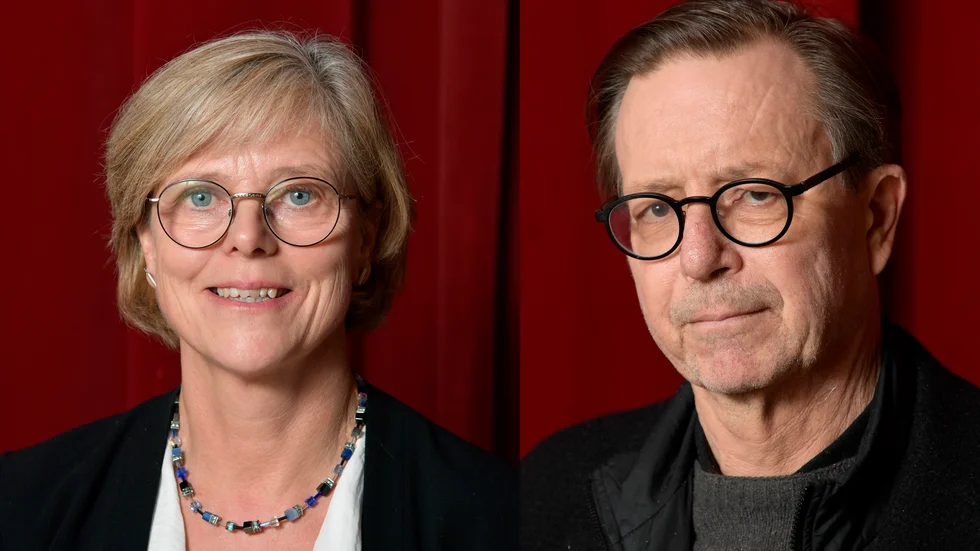 Ingrid Carlberg och Steve Sem-Sandberg är nu officiellt ledamöter av Svenska Akademien. Arkivbild.