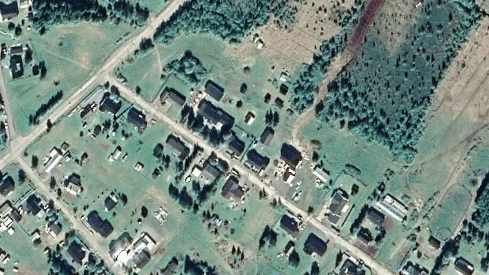 Området kring Kyrkstugvägen 46