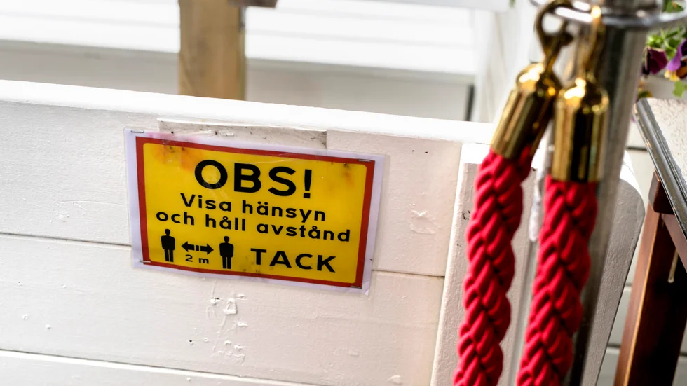 En Uppsalakrog uppmanas vara noggrannare när det gäller avstånden.