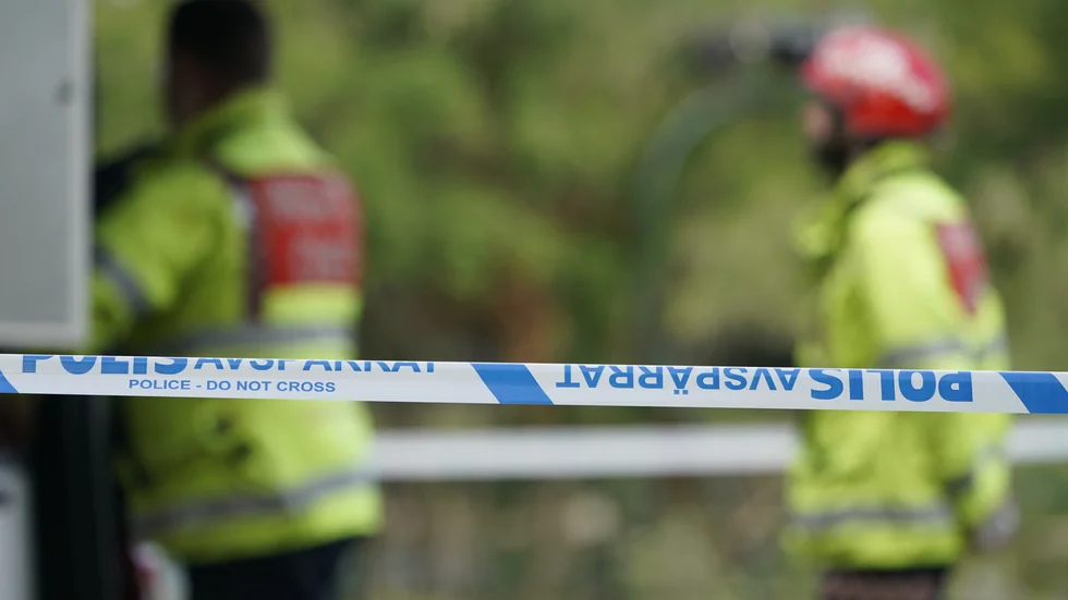 Allmänheten varnas för giftig rök i samband med en brand i Eskilstuna. Arkivbild.