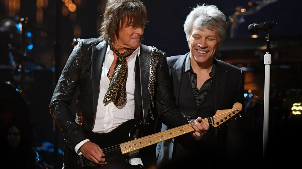 Richie Sambora och Jon Bon Jovi skrev megahiten "It's my life" tillsammans med den svenska låtskrivaren Max Martin. Arkivbild.