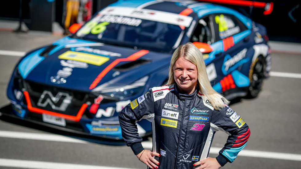 Jessica Bäckman och Andreas Bäckman har nu båda poäng i WTCR.