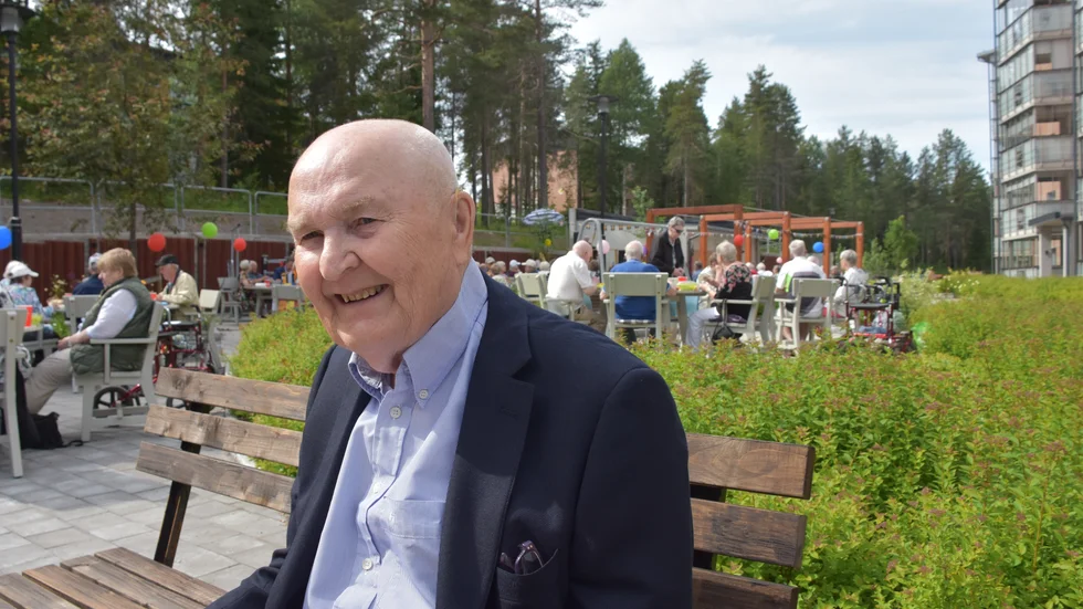 Gunnar Johansson är kassör i föreningen Producenterna som arrangerade festen.