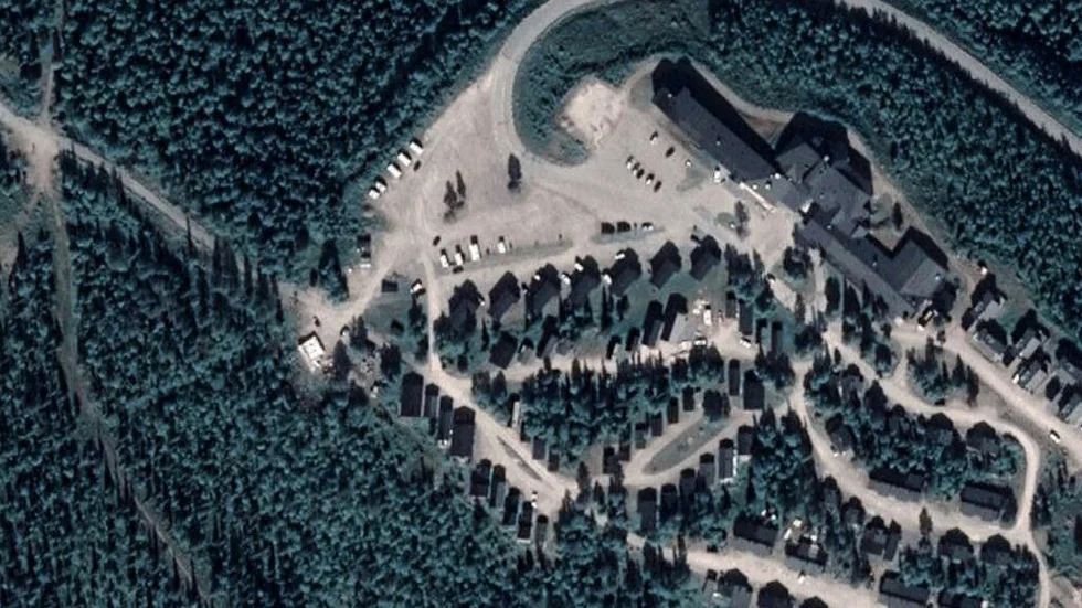 Området kring Dundret 110