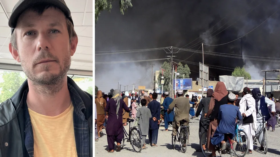 Alex Bengtsson, Tillsammans för Knivsta, arrangerar återigen en manifestation för afghanska flyktingar. 