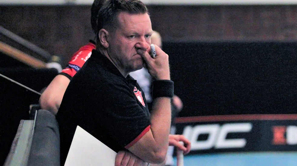 Solfjäderstadens tränare Torbjörn "Totte" Johansson har en bra känsla inför seriepremiären mot FBC Kalrmarsund.