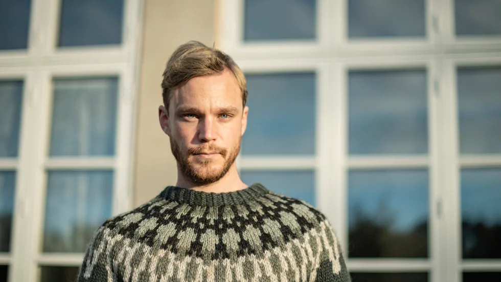 Freyr Flodgren har bott i Norrbotten i tre månader och arrangerar sitt egna koncept, "Tónlist", på Ebeneser under fredagen. 