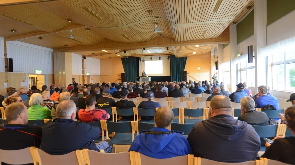 Drygt 220 personer kom till träffen i Arjeplog.