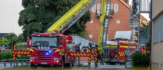 Rökutveckling i företagslokal i centrala Visby
