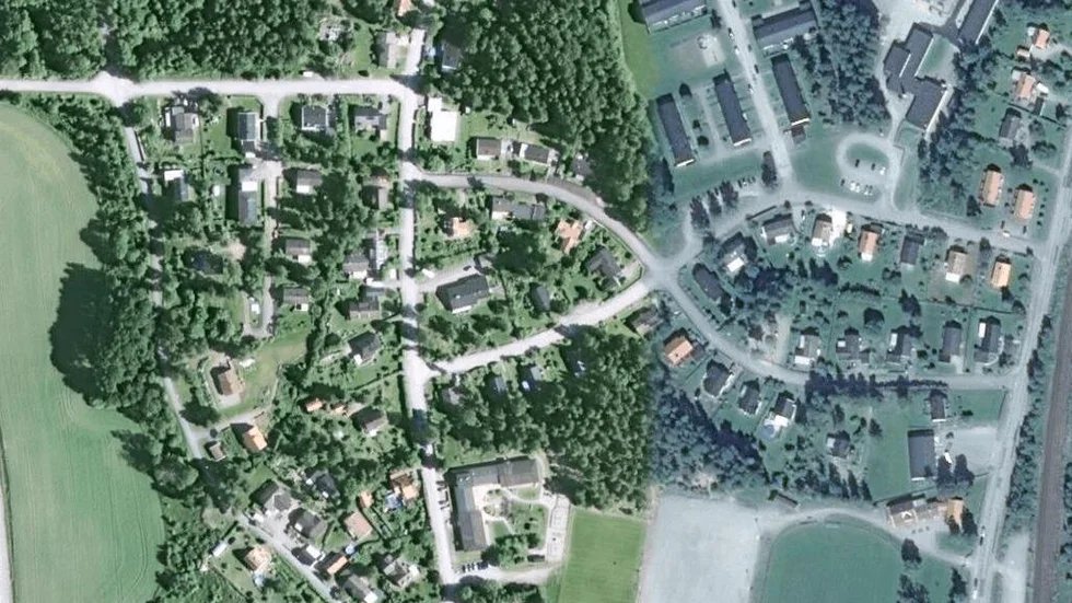 Området kring Prästgårdsvägen 16