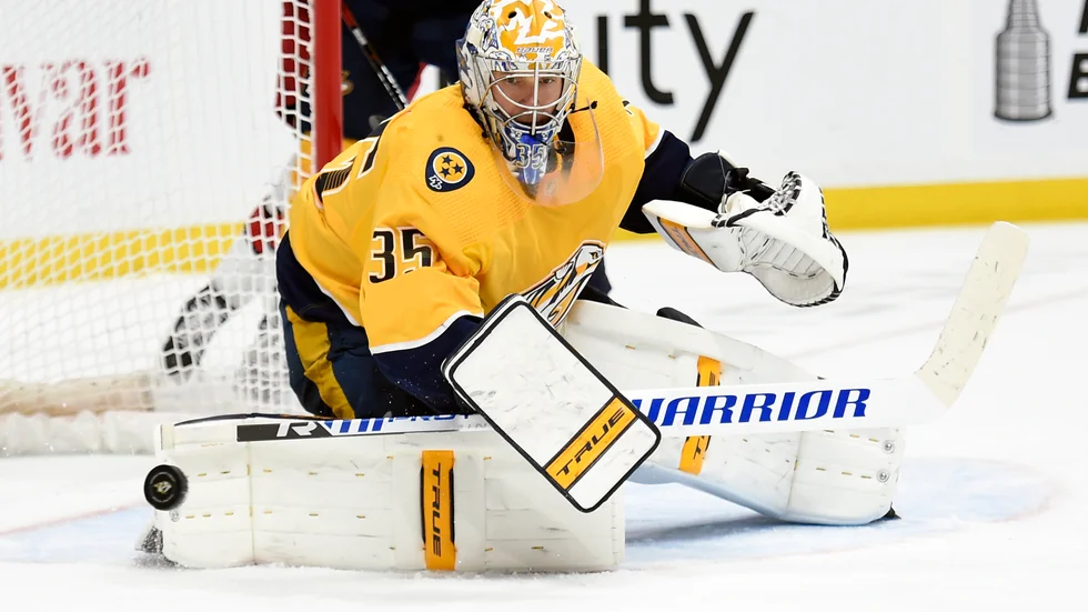 Pekka Rinne. Arkivbild.