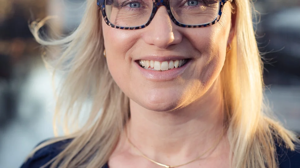 Malin Sjöberg Högrell, regionråd för Liberalerna. 
