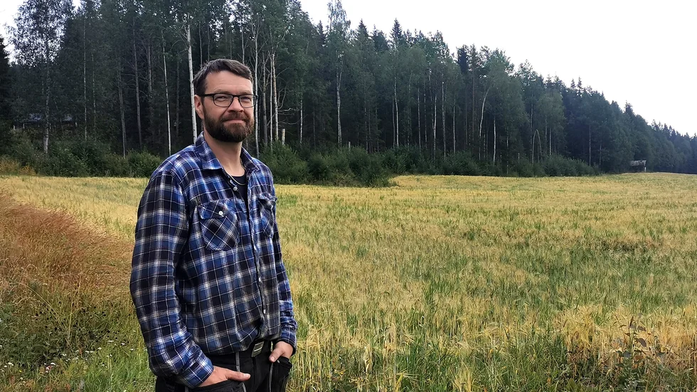 Per Nordgren, ägare av gården Isi Nordgrens i Sundom.